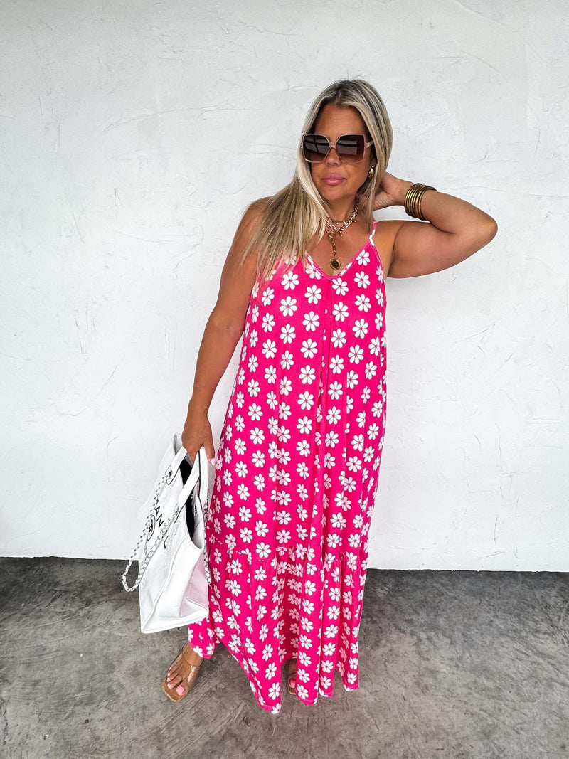 Nova Daisy Dress (Pink)