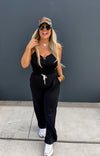 Our Epic Romper Cardigan Set (Black)