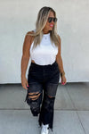 Urban Distressed Jeans (Black)