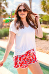 Patriotic Floral Every Day Shorts