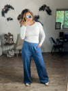 Let’s Lounge Wide Leg Pants