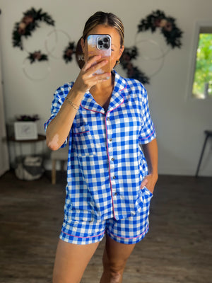 Country Gingham PJ Set