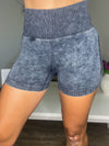 Get It Girl Biker Shorts (Charcoal)