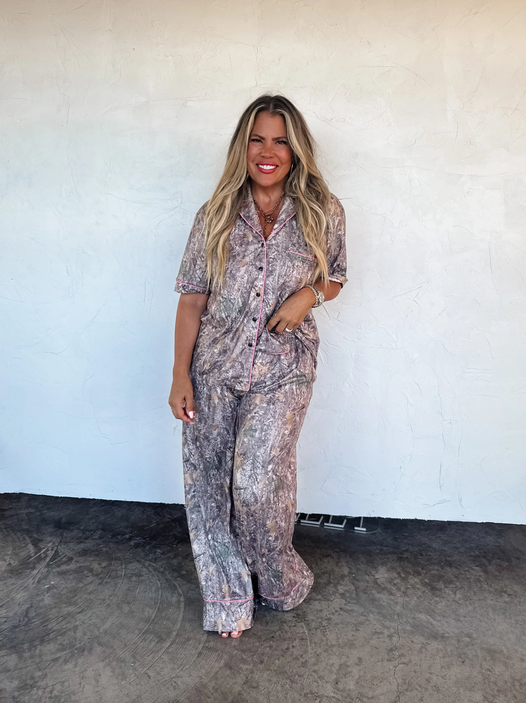 Luxe Cozy Woods PJ Set / Pre-Order - Ships late November