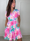 PRE-ORDER/ Garden of Dreams Dress with Built in Shorts/ Ships 5/21/24