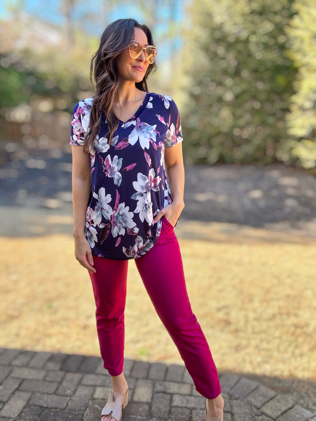 The Val Pants (Magenta)