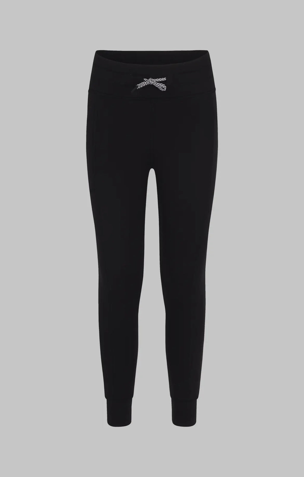 Girls Luxe Cuffed Jogger Leggings with Pockets