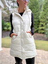 Vail Puffer Vest (Ivory)