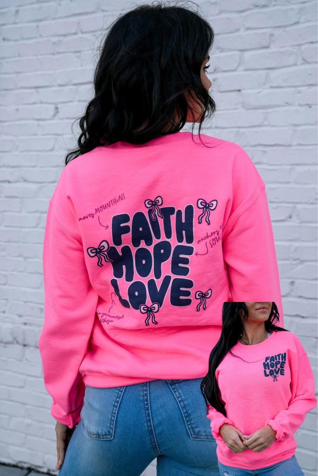 Faith, Hope, Love Sweatshirt