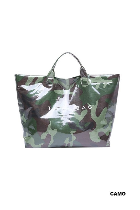 Camo Tote Bag (Weather Proof)