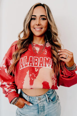 Alabama Bleach Sweatshirt