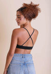 Crocheted Bralette (Black)