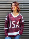 USA Knitted Sweater