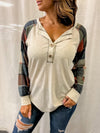 Fall Favorite Button Top