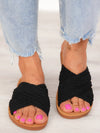 Oh, Hey Beach Sandals (Black)