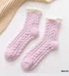 Two Tone Plush Socks