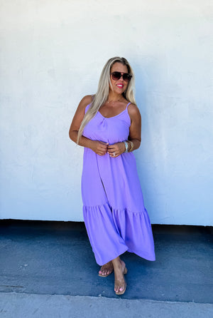 Maddie Maxi Dress (Lavender)