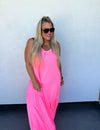 Maddie Maxi Dress (Hot Pink)