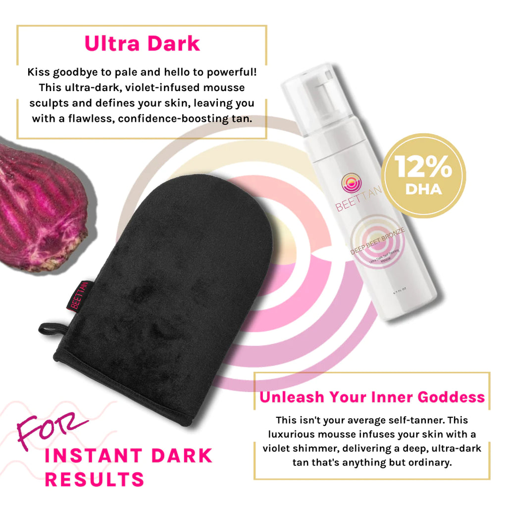 Deep Bronze Beet Tan Self Tanning Mousse