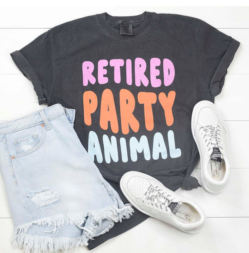 Retired Party Animal Tee