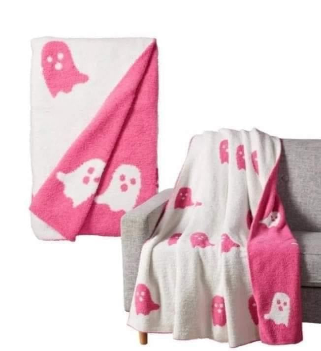 Pink Ghost Blanket (Pre-order)