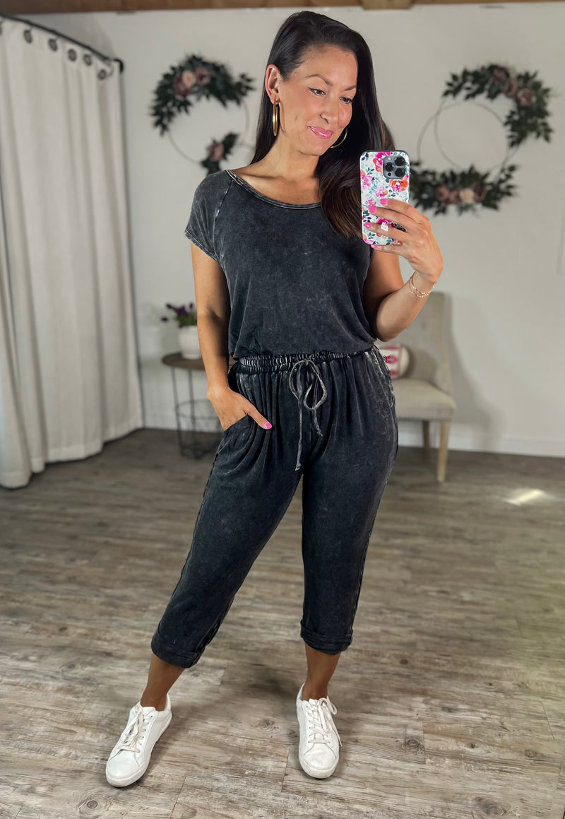 More To It Mineral Wash Jumper