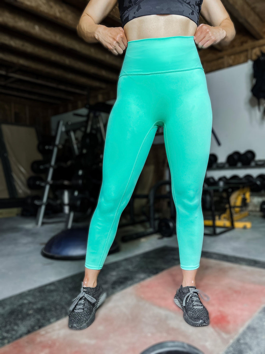 Move My Direction Leggings (Mint Green)