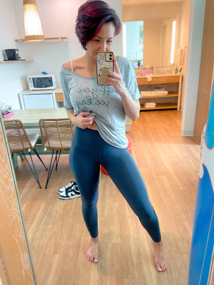 Universal Pocket Leggings (Blue-Grey)