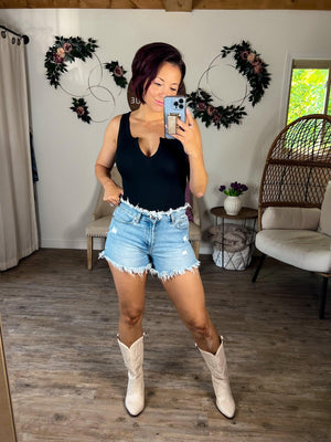 All About the Basics Butter Bodysuit (Black)