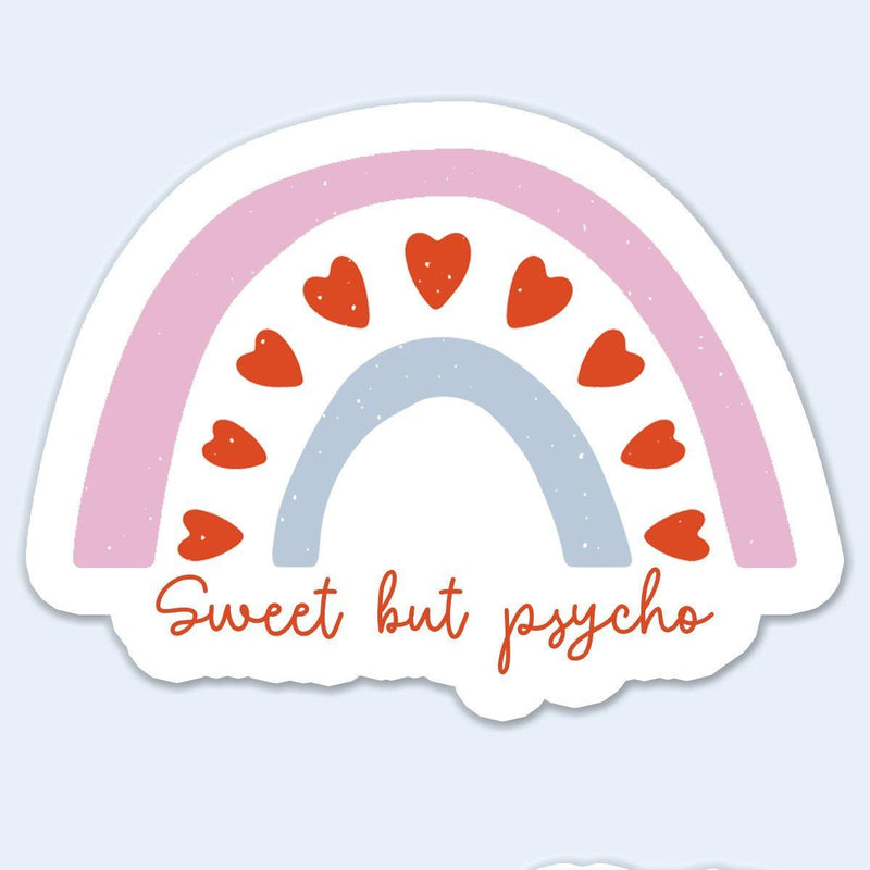 Sweet But Psycho Sticker Decal