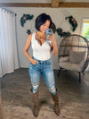 All About The Basics Bodysuit (Bone)
