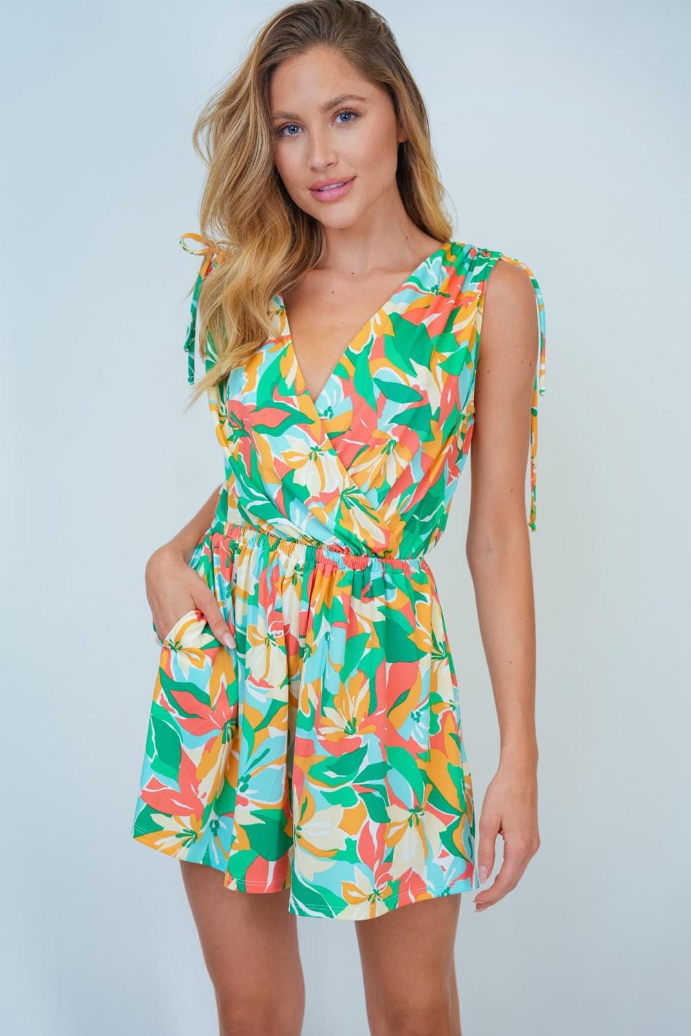 Tropical Adventure Romper