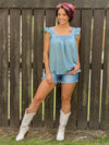 Chambray All Day Top