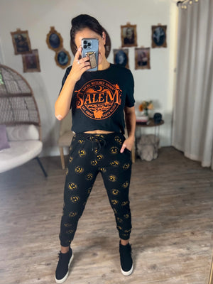 Spooky Pumpkin Butter Joggers