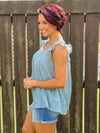 Chambray All Day Top