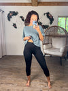 Longer Capri Perfection Leggings (Black)