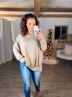 Basically Our Favorite Pullover (Beige)