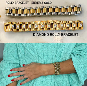 Diamond Rolly Bracelet