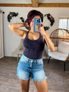 On to the Next Adventure Shorts (Medium Wash)
