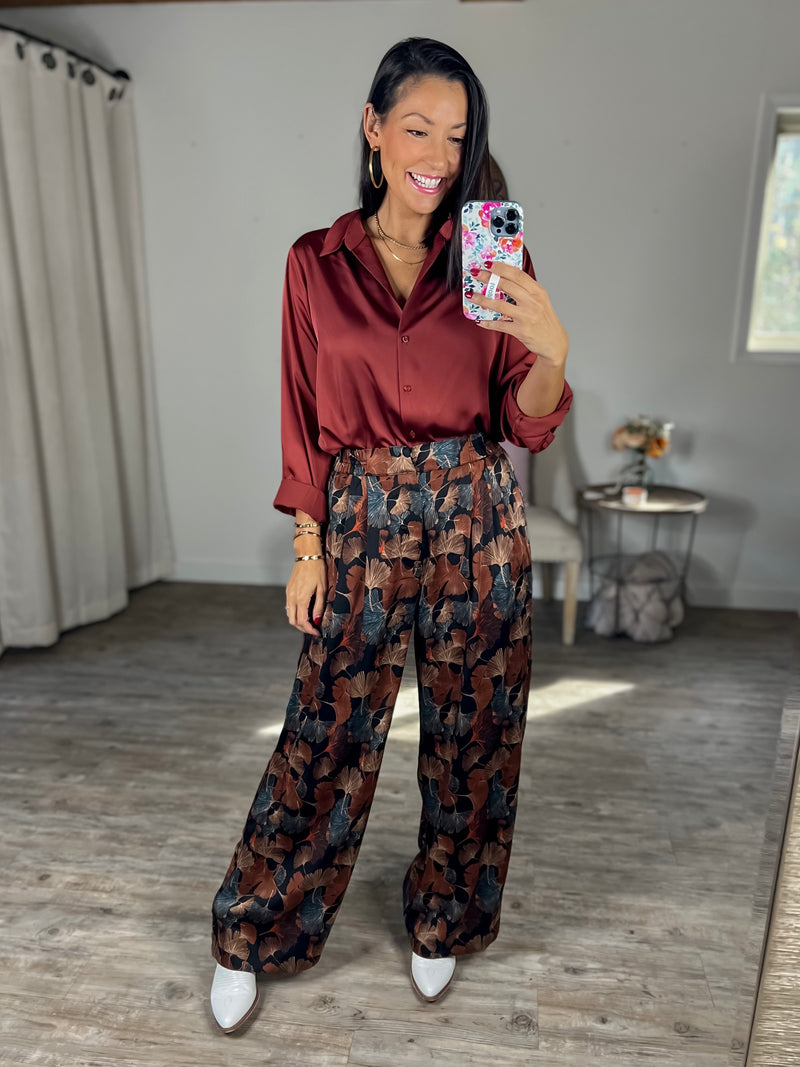 Autumn Breeze Gingko Pants
