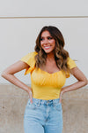 The Rosie Top (Yellow)