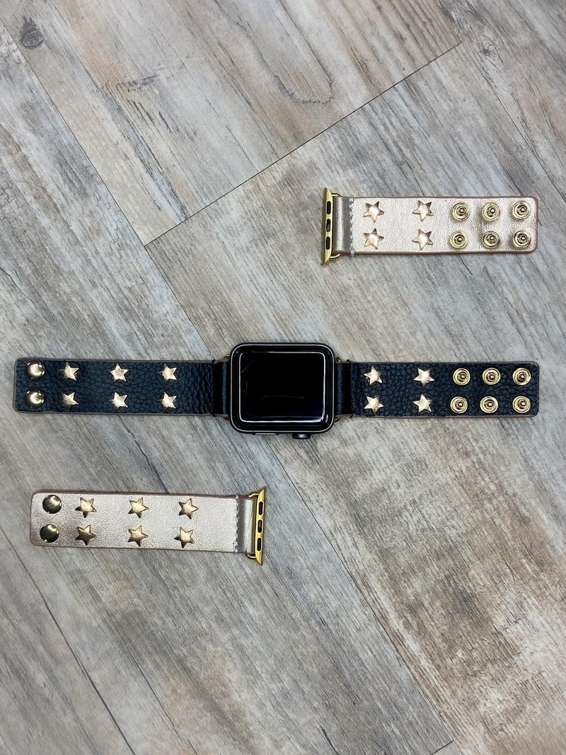 Star Leather Apple Watch Bands
