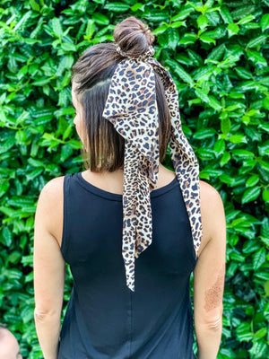 Leopard Hair Scarf